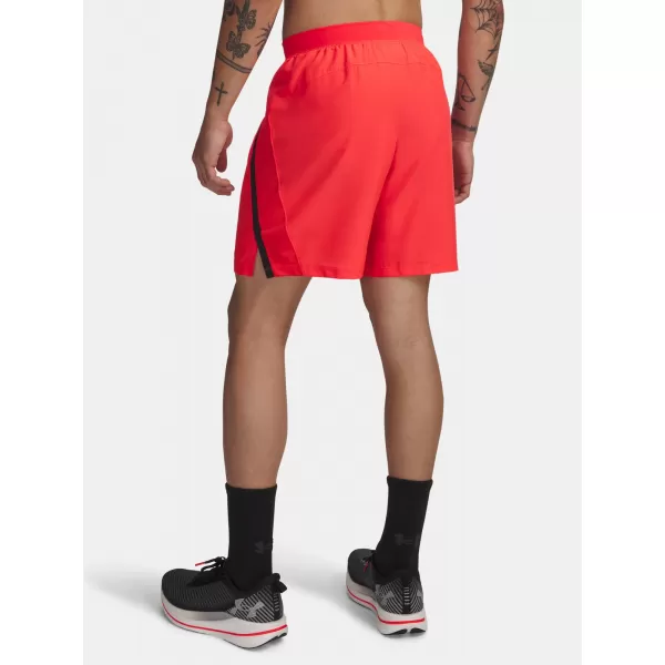  Pantaloni scurți pentru bărbați UNDER ARMOUR UA LAUNCH 7'' SHORTS 1382620-714 ROŞU 