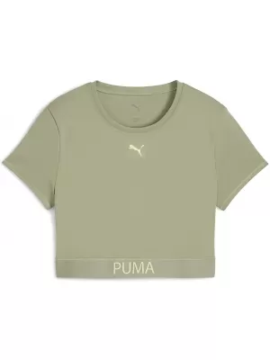 Tricou de damă PUMA W STRONG TEE - SHORT 526805-82 ARMATA LUX
