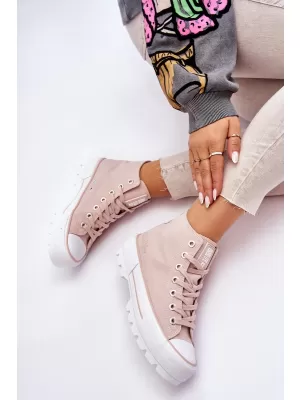 Adidasi de dama BIG STAR LL274157 NUDE Pantofi Big Star