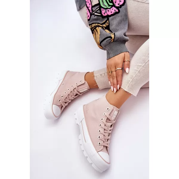  Adidasi de dama BIG STAR LL274157 NUDE Pantofi Big Star 