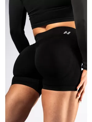 Pantaloni scurți push-up cu talie înaltă POWER 893 BLACK Nebbia