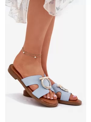 Sandale de dama VINCEZA 17381 ALBASTRU