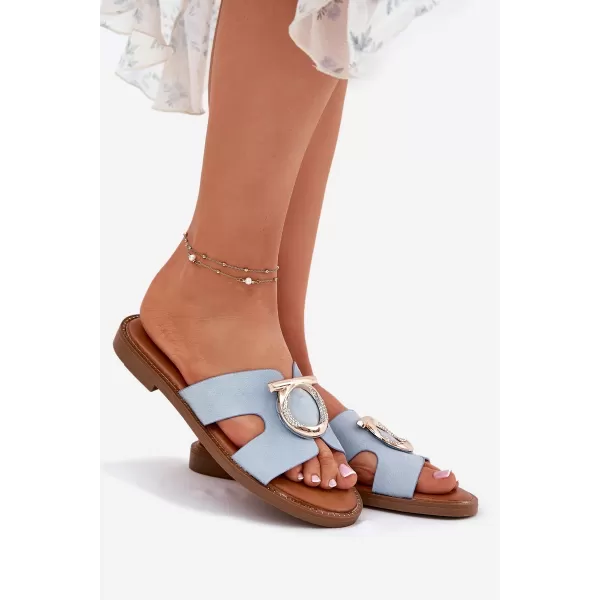  Sandale de dama VINCEZA 17381 ALBASTRU 