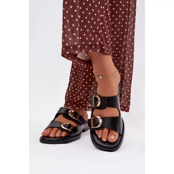  Papuci de damă BOTO DANELLE 41334 NEGRU 