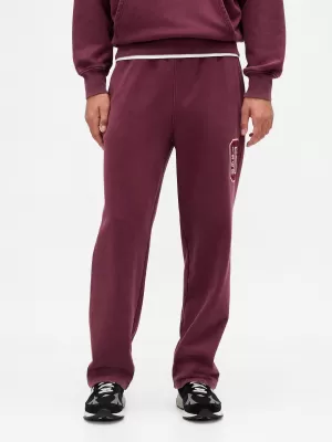 Pantaloni de trening pentru bărbați GAP LOGO SWEATPANTS 853431-01 ROȘU TOSCAN
