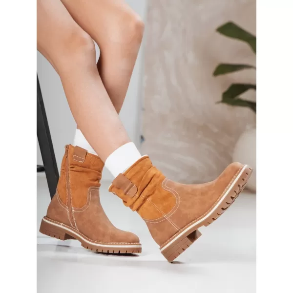  Pantofi de dama DSTREET ZY1278 CARAMEL 