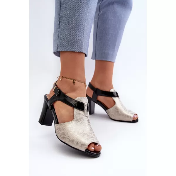  Sandale de dama BOTO QUEENMARIE 31482 AUR 