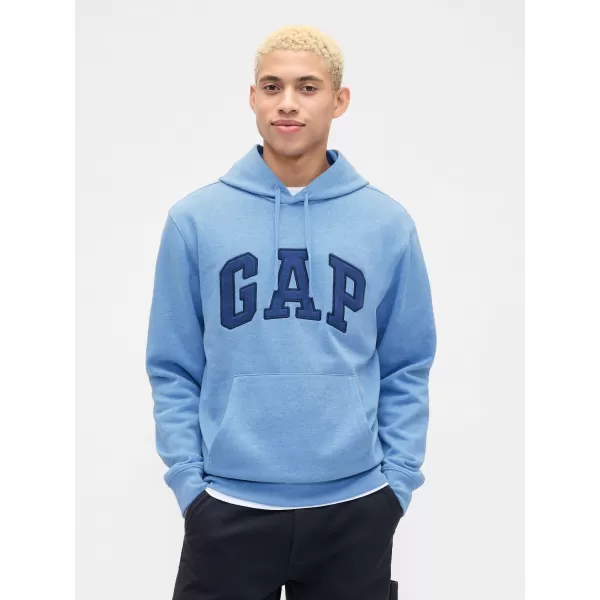  Hanorac pentru bărbați GAP LOGO HOODIE PULLOVER 674148-26 ALURA ALBASTRA 