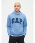 Hanorac pentru bărbați GAP LOGO HOODIE PULLOVER 674148-26 ALURA ALBASTRA