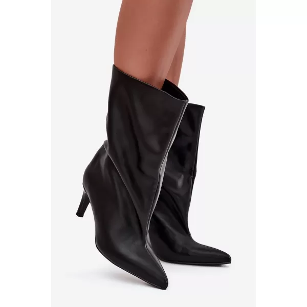  Pantofi de dama BOTO SOLVIENNE 39003 NEGRU 