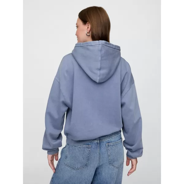  Hanorac de dama GAP LOGO PULLOVER HOODIE 746918-01 BAINBRIDGE ALBASTRU 