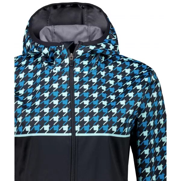  Jachetă softshell premium pentru femei ALTISPORT VOJ/ALW048JACK01 NEGRU ȘI ALBASTRU 
