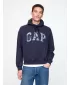 Hanorac pentru bărbați GAP PATCHWORK LOGO PULLOVER HOODIE 745196-00 UNIFORMA MARINEI