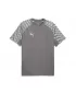 Tricou pentru bărbați PUMA TEAMLIGA26 JERSEY 659721_13 FLAT MEDIUM GRAY/ PLAT MEDIU GRI/PUMA ALB
