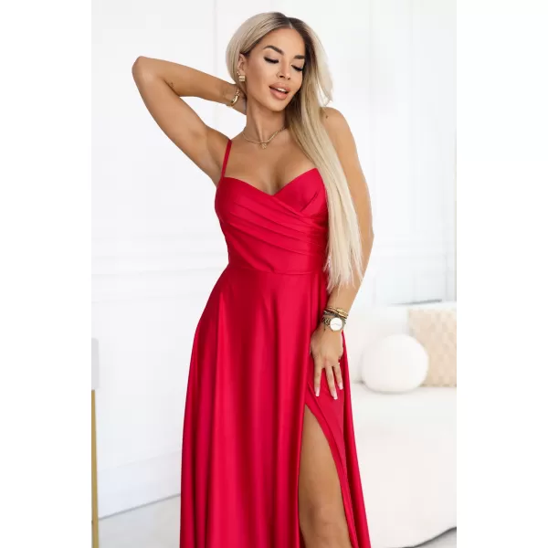  Rochie NUMOCO 646-3 ROŞU 