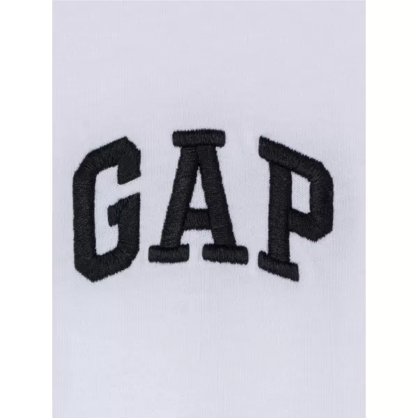  Tricou pentru femei GAP LOGO EASY BOYFRIEND TEE 407990-03 ALB OPTIC 
