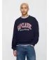 Hanorac pentru bărbați GAP CLASSIC LOGO SWEATSHIRT 744748-01 UNIFORMA MARINEI