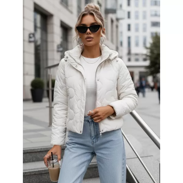  Geaca de dama DSTREET TY3582 ALB 