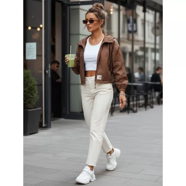  Geaca de dama DSTREET TY4234 CARAMEL 