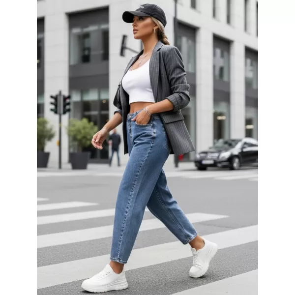  Pantaloni de dama DSTREET UY2929 ALBASTRU 