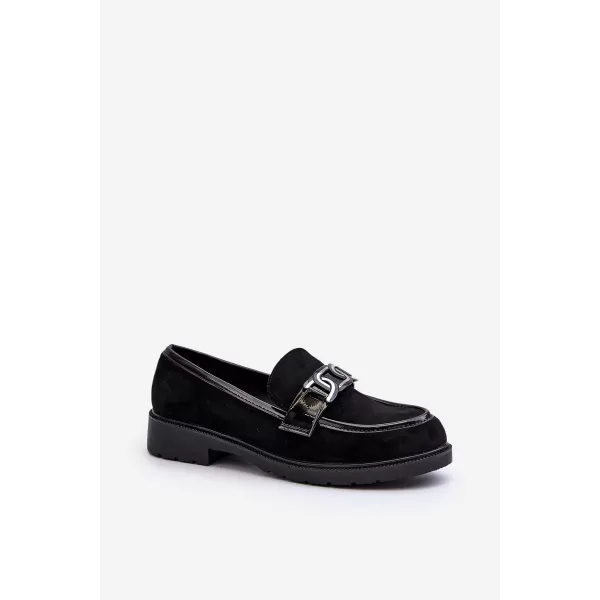  Mocasini de dama S.BARSKI HY350A NEGRU 