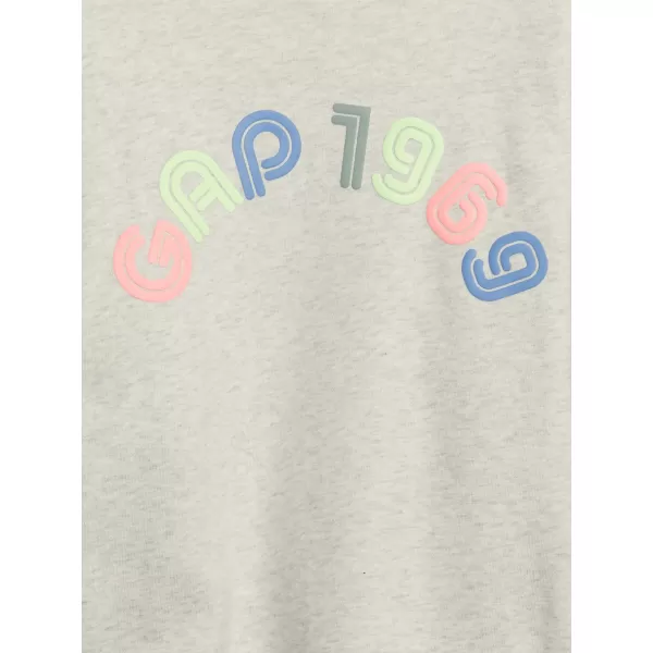  Hanorac pentru copii GAP SWEATSHIRT 500951-01 ERICA GRI 