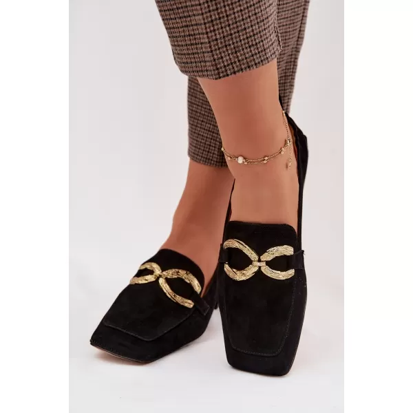  Mocasini de dama D&A CR61-3115 NEGRU 