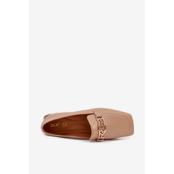  Mocasini de dama D&A CR61-3125 BEJ 