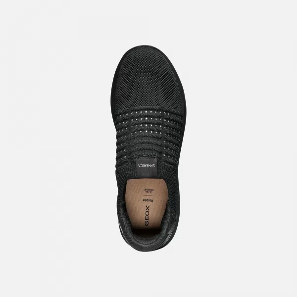  Adidași de damă GEOX SPHERICA PLUS G012964 NEGRU 