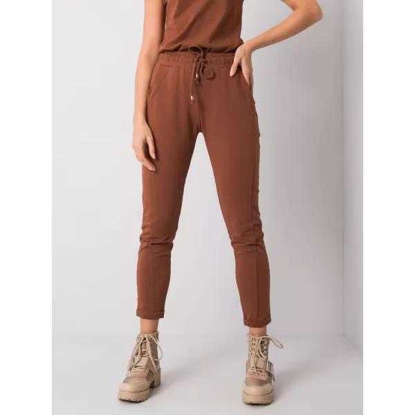  Pantaloni de trening pentru femei BASIC FEEL GOOD RV-DR-3589.07X MARO ÎNCHIS 