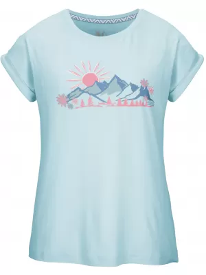 Tricou pentru femei KILLTEC KOS 9 44004-525 ALBASTRU DESCHIS