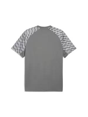 Tricou pentru bărbați PUMA TEAMLIGA26 JERSEY 659721_13 FLAT MEDIUM GRAY/ PLAT MEDIU GRI/PUMA ALB