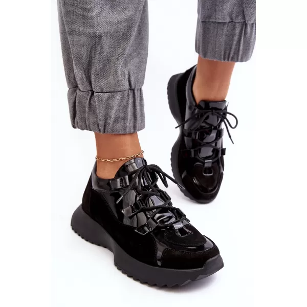  Pantofi de dama ZAZOO M01/2 NEGRU 