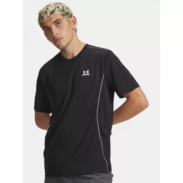  Tricou pentru bărbați UNDER ARMOUR UA TECH SPORT SHORT SLEEVE 6009830-001 NEGRU 