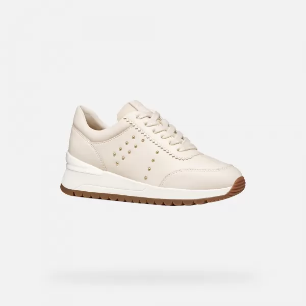  Adidași de damă GEOX DESYA G012843 CREMOS 