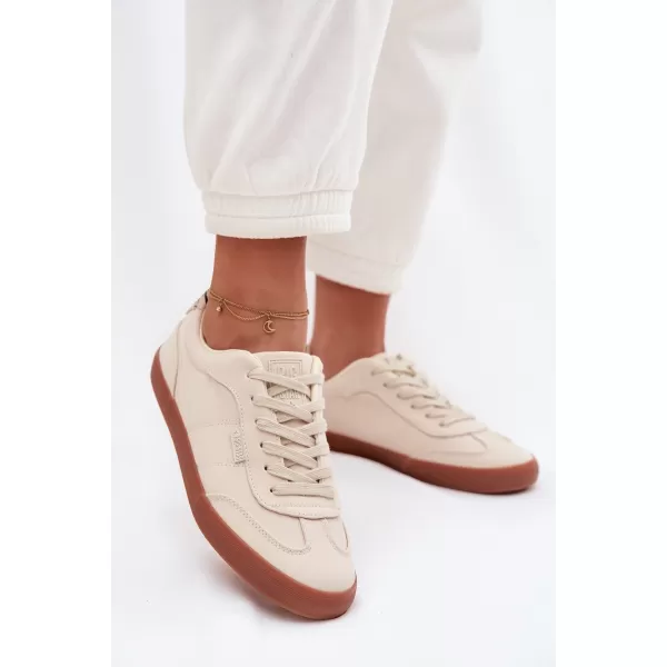  Adidasi de dama BIG STAR TT274358 BEI Pantofi Big Star 