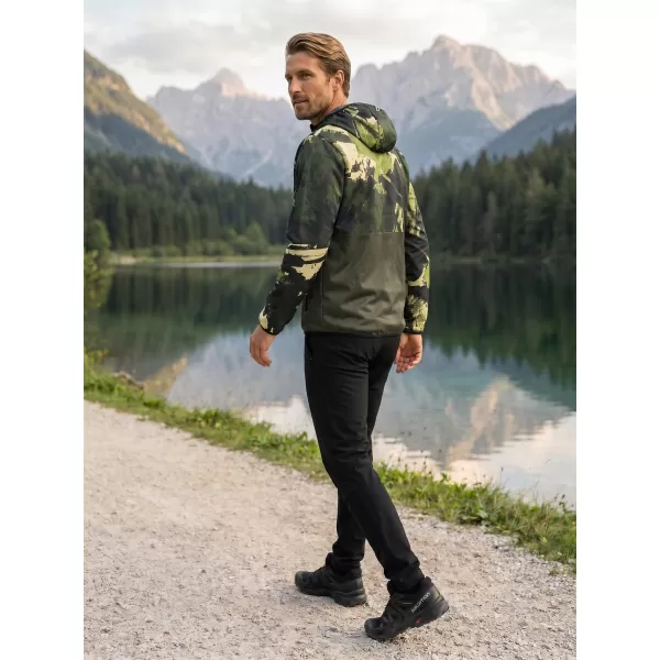  Jachetă softshell premium pentru bărbați ALTISPORT VOJ/ALM125JACK01 MASCA/GRN 