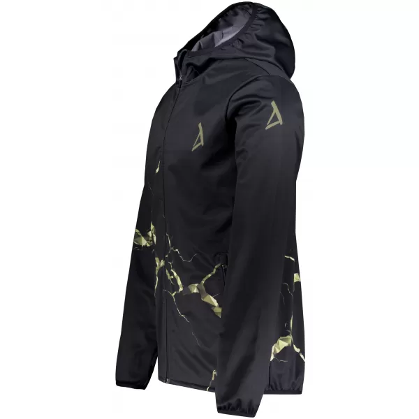  Jachetă softshell premium pentru bărbați ALTISPORT VOJ/ALM129JACK01 NEGRU/MILITAR 