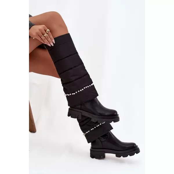  Cizme de dama BOTO IRVETTE 40092 NEGRU 