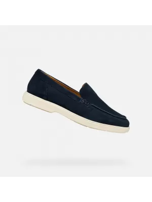 Mocasini pentru bărbați GEOX SPHERICA EC17 G014395 ALBASTRU ÎNCHIS
