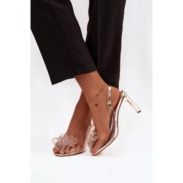  Sandale de dama D&A MR52-236 AUR 