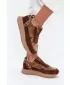 Adidași de damă BIG STAR OO274A313 MARO/BEJ Pantofi Big Star