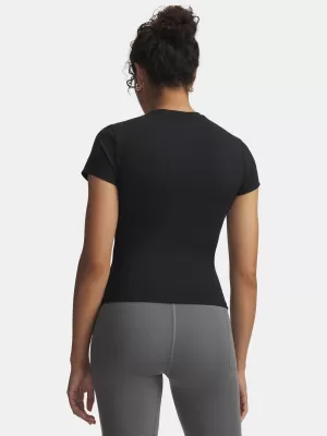 Tricou pentru femei UNDER ARMOUR MOTION FITTED SS EMEA 6012291-001 NEGRU