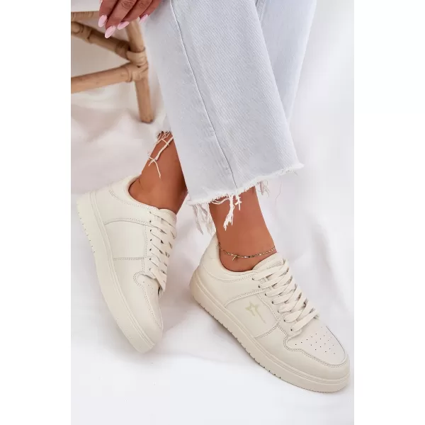  Adidasi de dama BIG STAR RR274A243 BEI Pantofi Big Star 