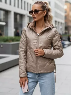 Geaca de dama DSTREET TY5633 CARAMEL