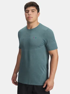 Tricou pentru bărbați UNDER ARMOUR UA VANISH ELITE SEAMLESS SS 1376781-587 ALBASTRU