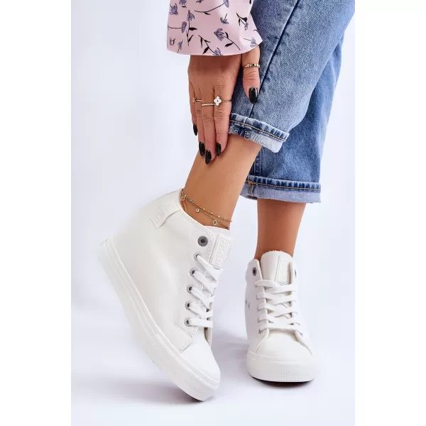  Adidași de damă BIG STAR LL274035 WHITE Pantofi Big Star 