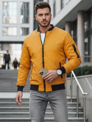 Jachetă pentru bărbați DSTREET TX3825 CARAMEL