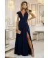 Rochie NUMOCO 660-1 ALBASTRU ÎNCHIS