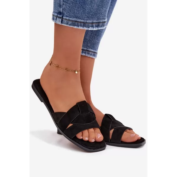  Sandale de dama BOTO FLORANE 41423 NEGRU 